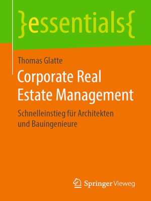 cover image of Corporate Real Estate Management